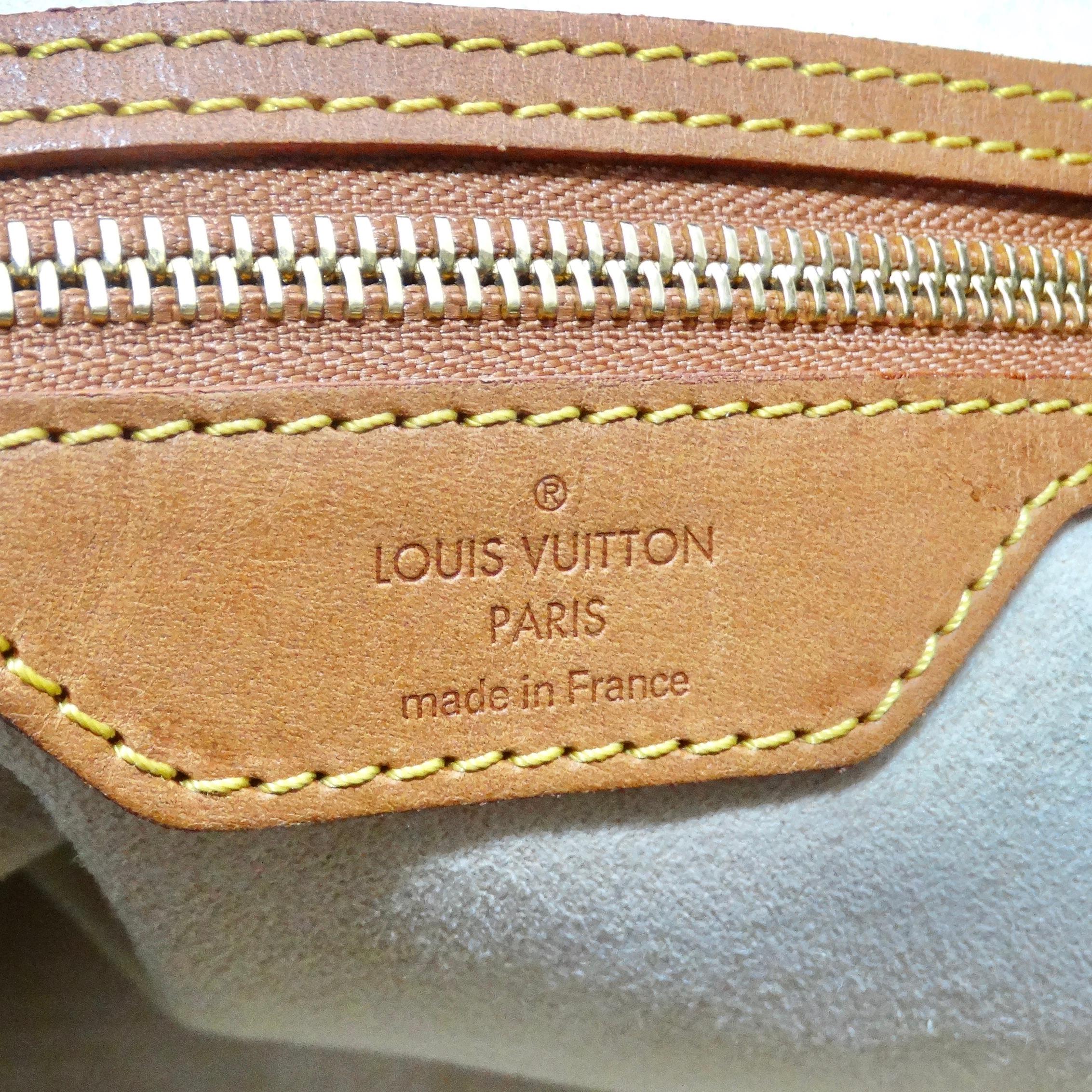 Sac à main Louis Vuitton Monogram Dentelle Fersen doré en vente 3