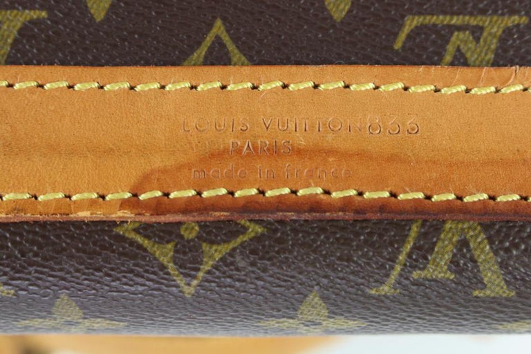 Louis Vuitton Monogram Sac Chien 40 Pet Carrier Dog Bag 38lv223s For Sale  at 1stDibs