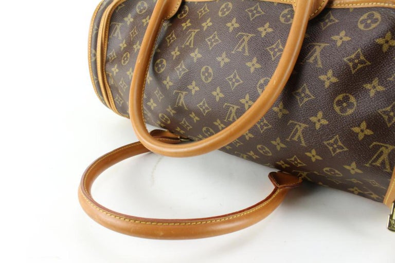 Louis Vuitton, Bags, Rare Excellent Near Virginal Pet Carrier 961970 Sac  Chien Louis Vuitton