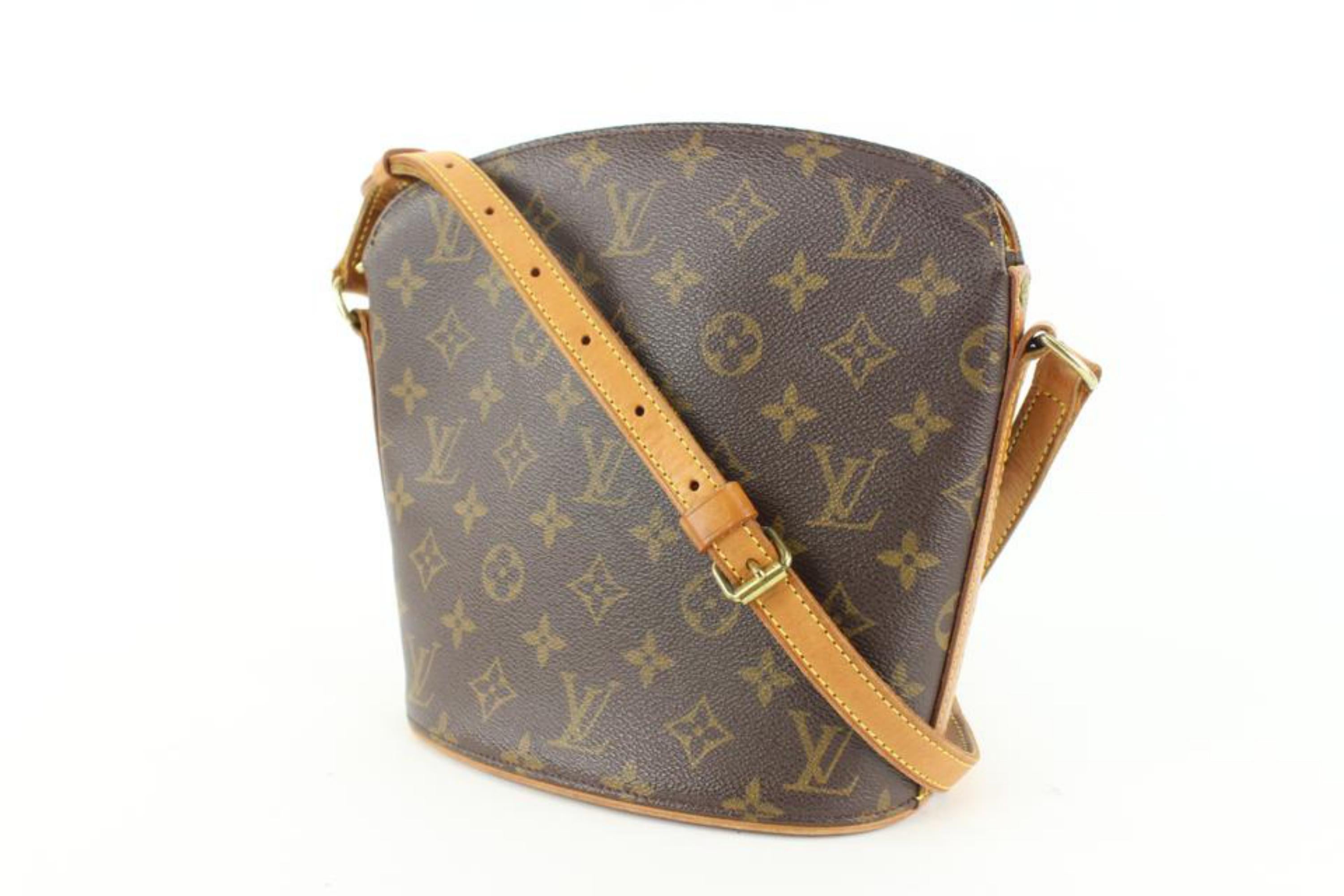 Louis Vuitton Monogram Drouot Crossbody Bag 13lv35 For Sale 3