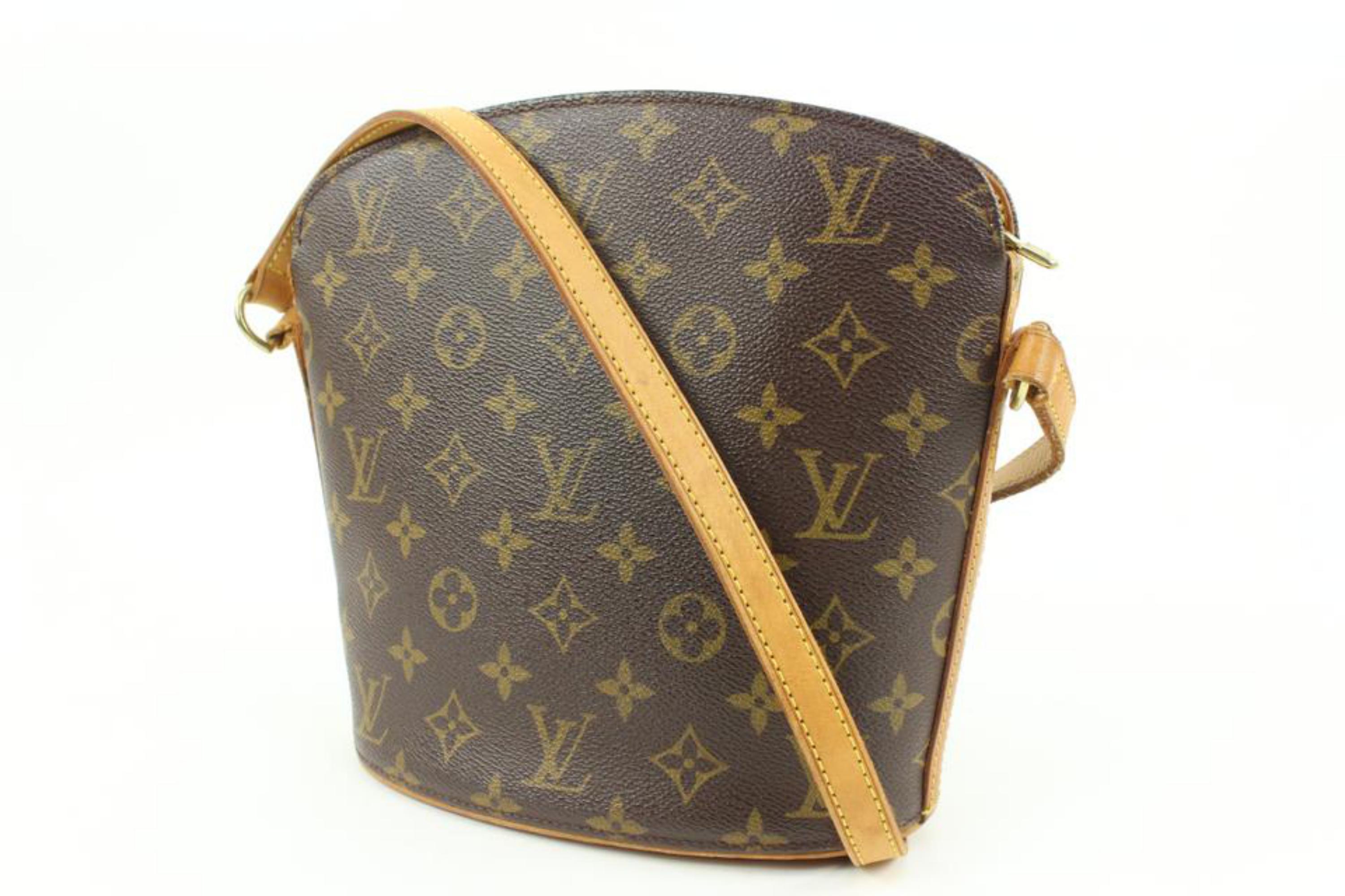 Louis Vuitton Monogram Drouot Crossbody Bag 69lv218s 5