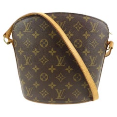 LOUIS VUITTON Shoulder Bag M51290 Drouot Monogram canvas Brown Women U –