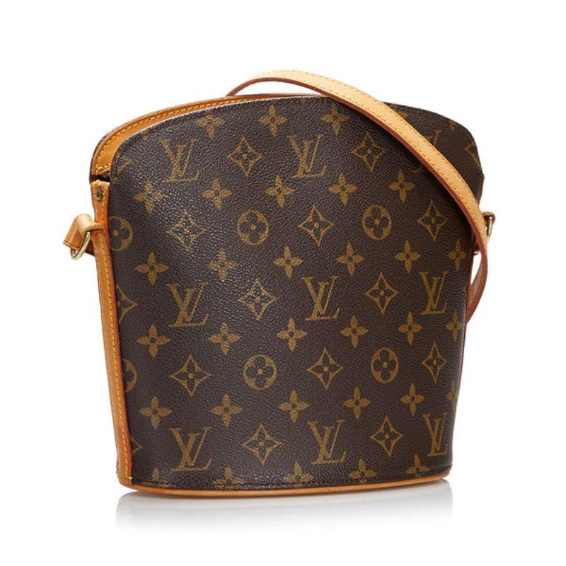 Louis Vuitton 1999 pre-owned Monogram Drouot Shoulder Bag - Farfetch