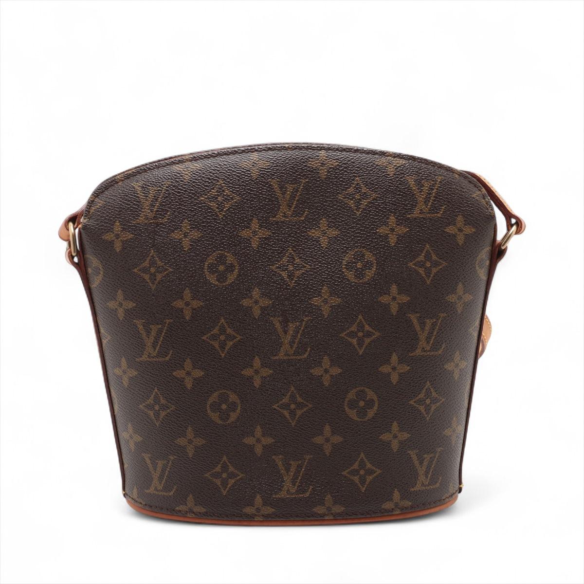 Noir Louis Vuitton - Sac à bandoulière Drouot avec monogramme en vente