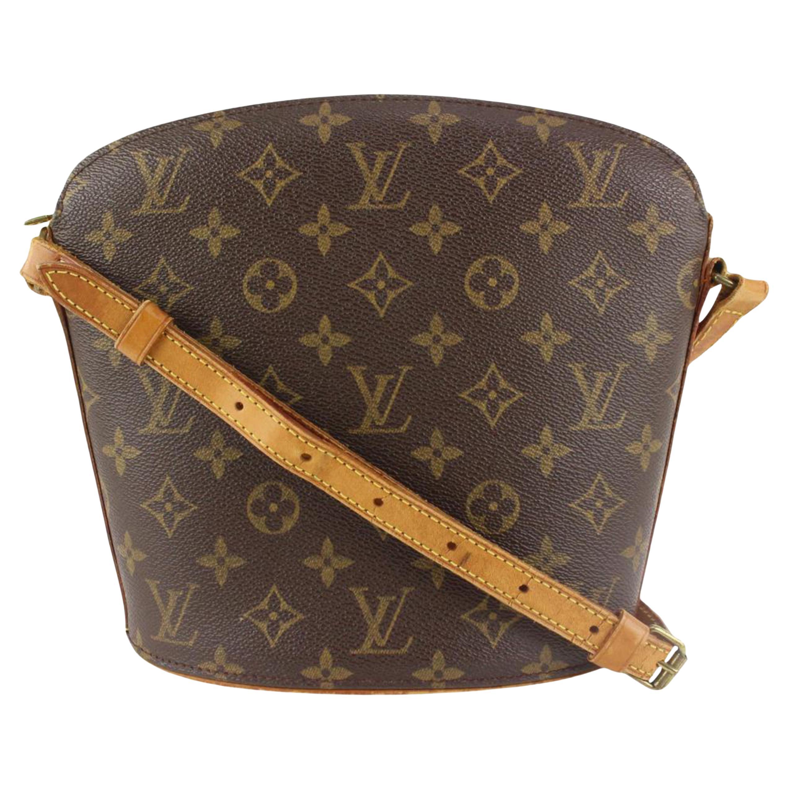 Pre Loved Louis Vuitton Monogram Drouot in 2023  Crossbody shoulder bag,  Louis vuitton, Shoulder bag