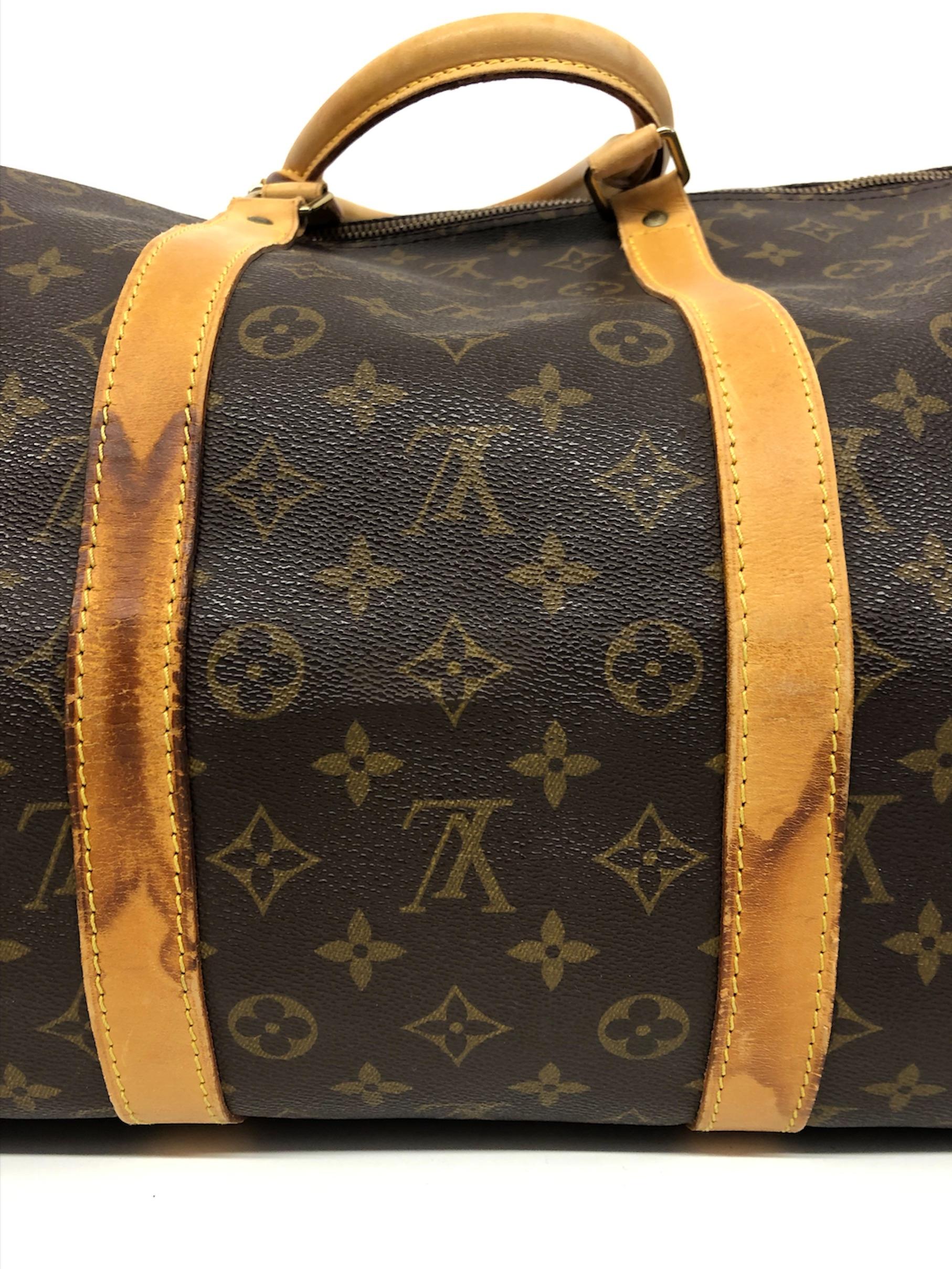 Louis Vuitton Monogram Duffle Keepall 55 3