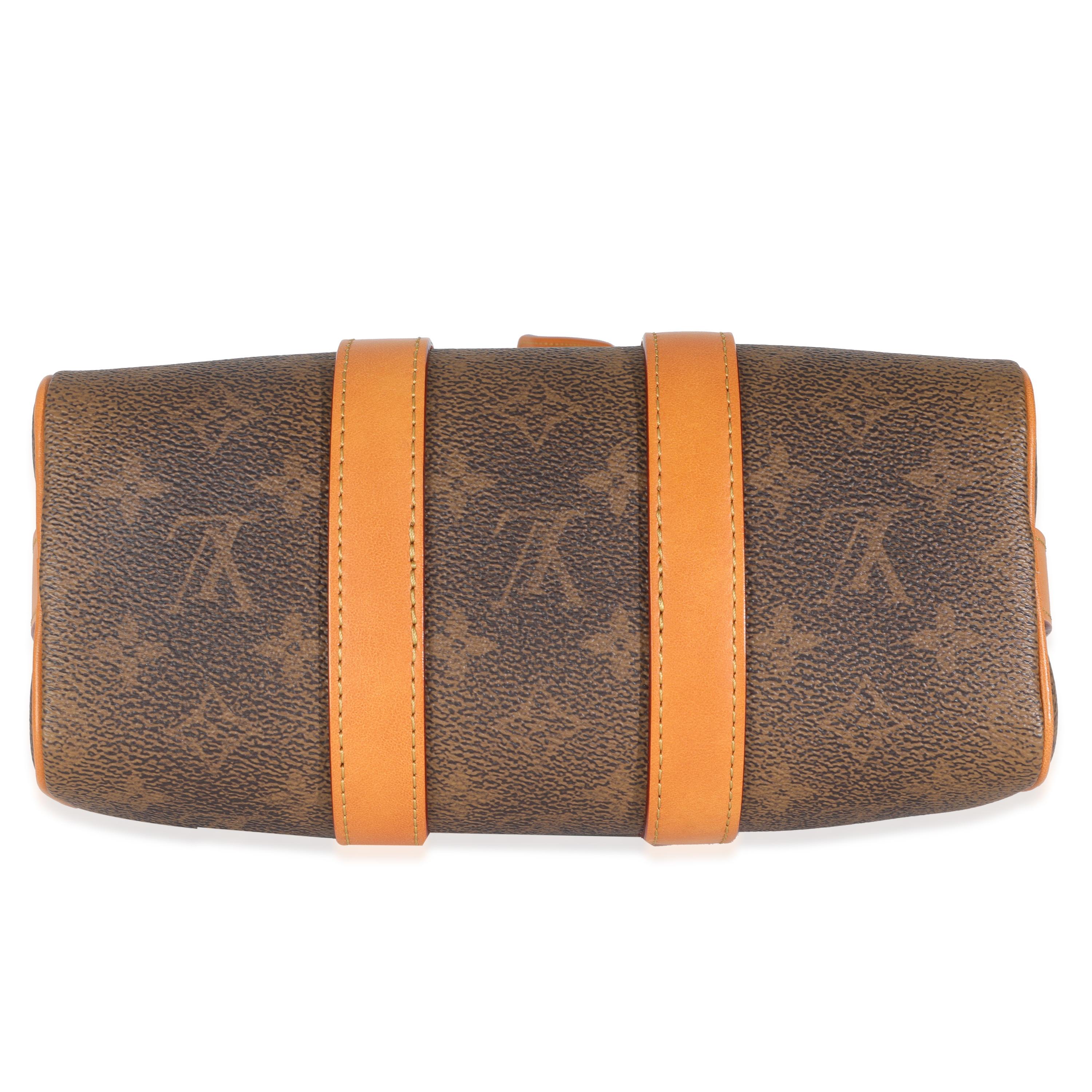 Women's Louis Vuitton Monogram Dust Canvas Keepall Bandouliere 25 For Sale