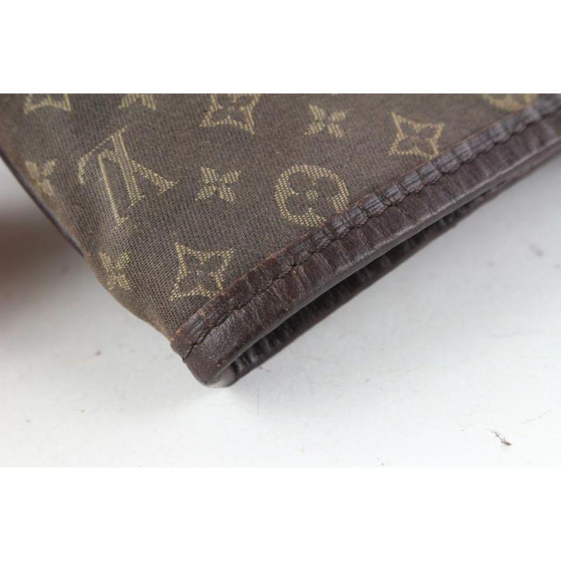 Louis Vuitton Monogram Ebene Mini Lin Idylle Neverfull MM Tote Bag 592lvs615 1