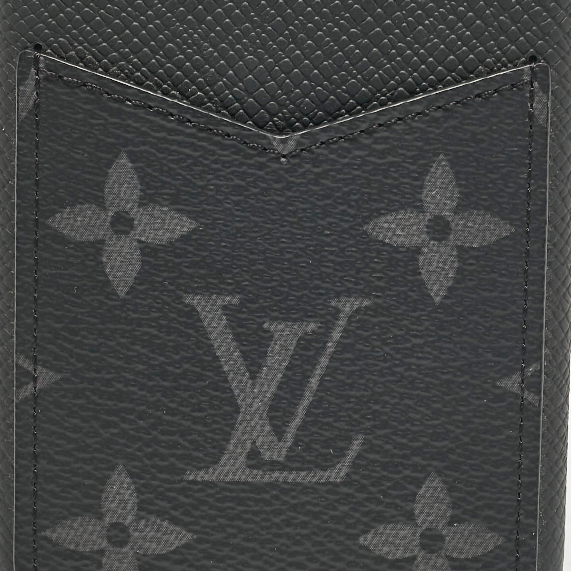 Black Louis Vuitton Monogram Eclipse Canvas and Leather iPhone 11Pro Bumper Case