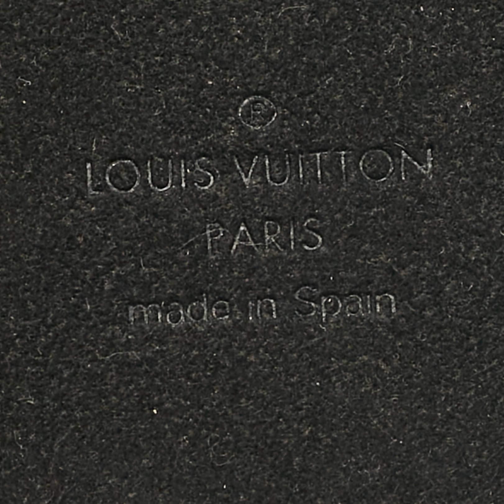 Louis Vuitton Monogram Eclipse Canvas and Leather iPhone 11Pro Bumper Case 1