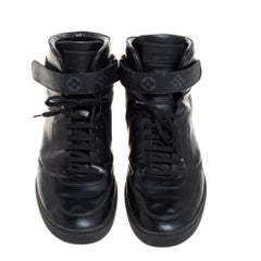 Louis Vuitton Monogram Eclipse Canvas and Leather Passenger High Top Size 44