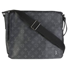 Louis Vuitton Monogram Eclipse Canvas District MM