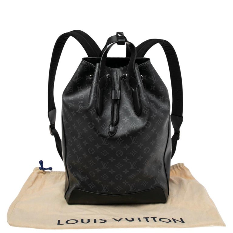 Louis Vuitton Monogram Eclipse Explorer Backpack - Black Backpacks