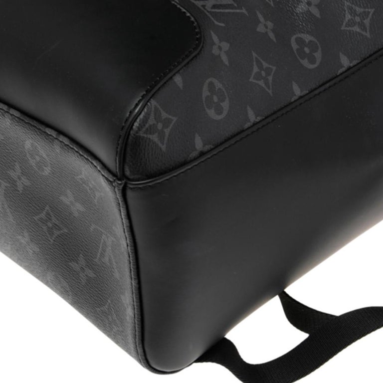 Louis Vuitton Black Monogram Eclipse Explorer Backpack Leather ref