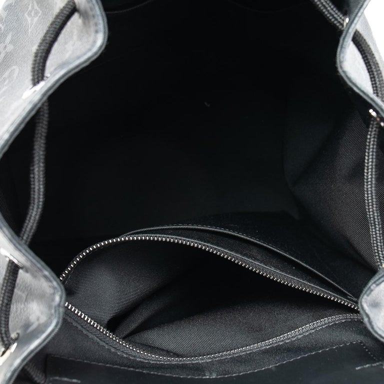 Louis Vuitton Monogram Eclipse Explorer Backpack - Black Backpacks