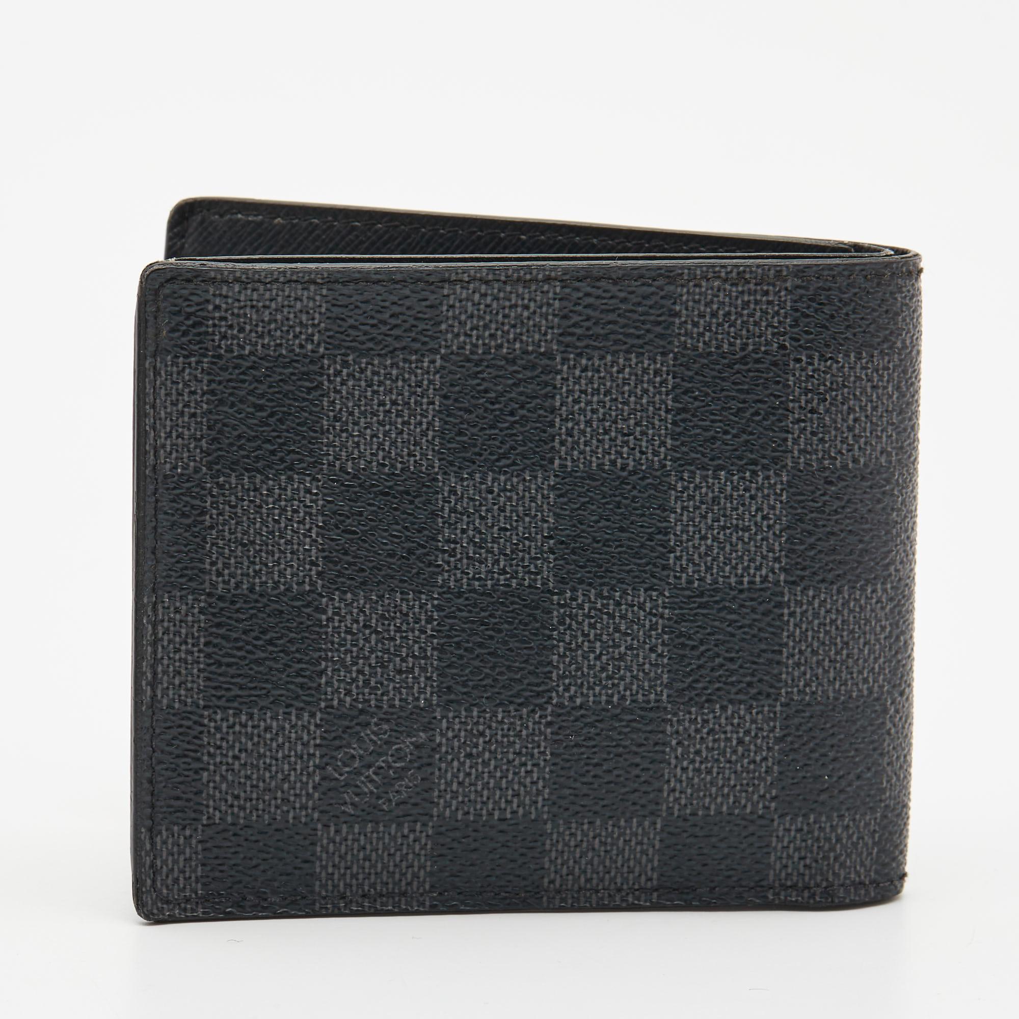 Louis Vuitton Monogram Eclipse Canvas Marco Wallet 1