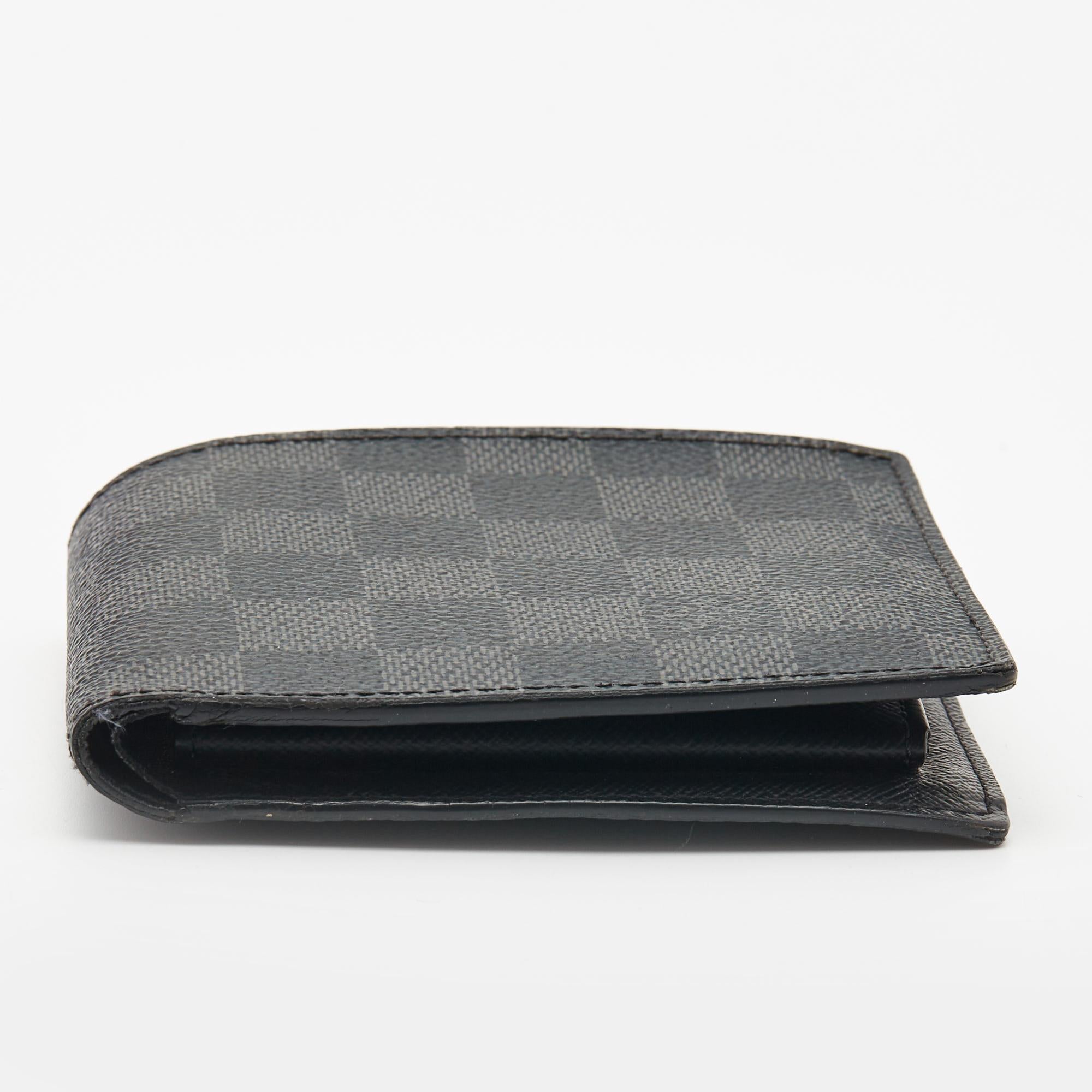 Louis Vuitton Monogram Eclipse Canvas Marco Wallet 3