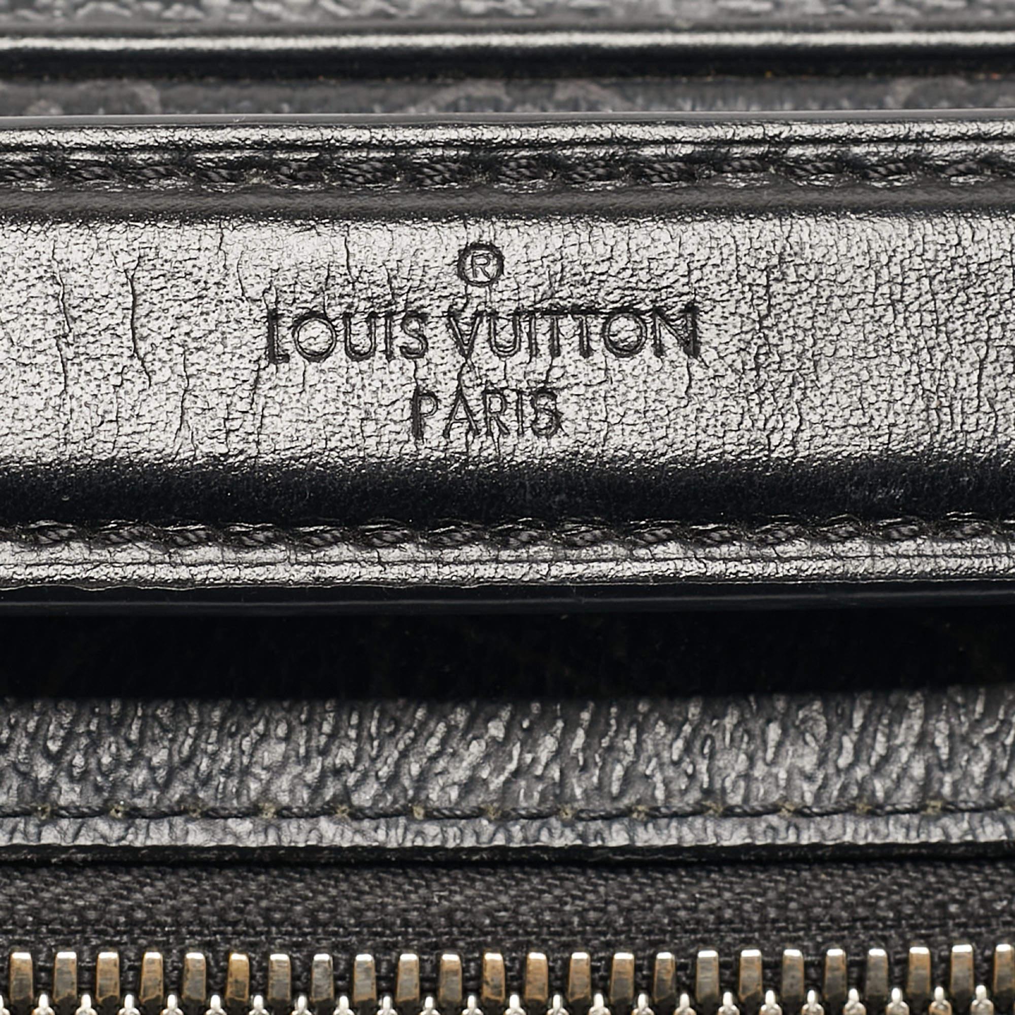 Sac messager patchwork multipoches en toile Monogram Eclipse Louis Vuitton en vente 1