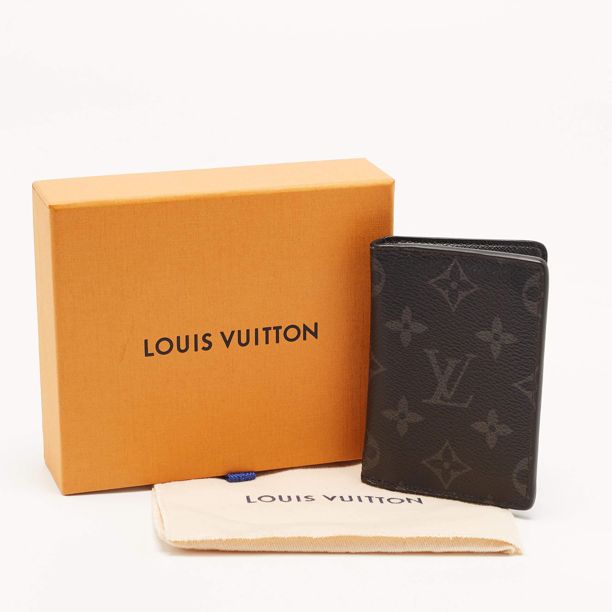 Louis Vuitton Monogram Eclipse Canvas Pocket Organizer 9