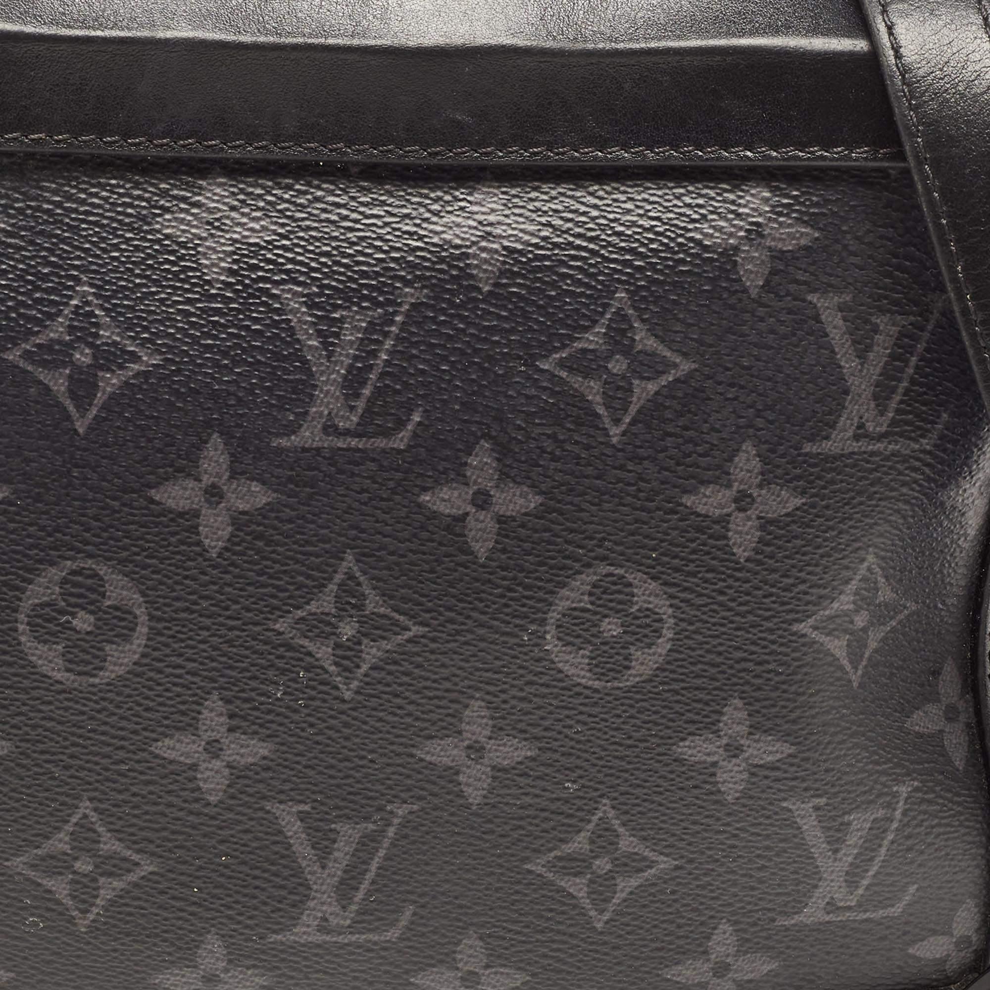 Louis Vuitton Monogram Eclipse Canvas Soft Trunk Bag 11