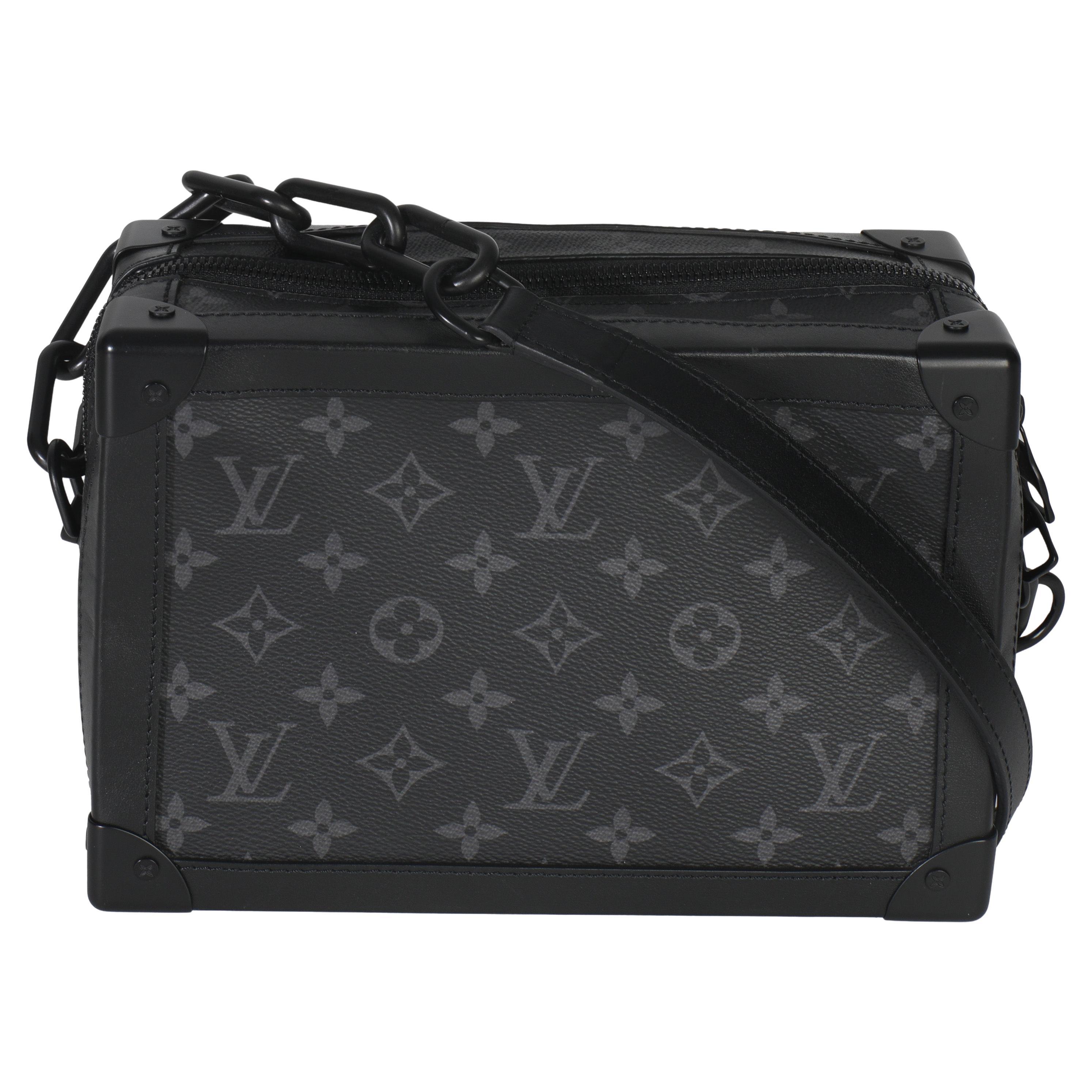 Louis Vuitton Monogram Eclipse Canvas Soft Trunk For Sale