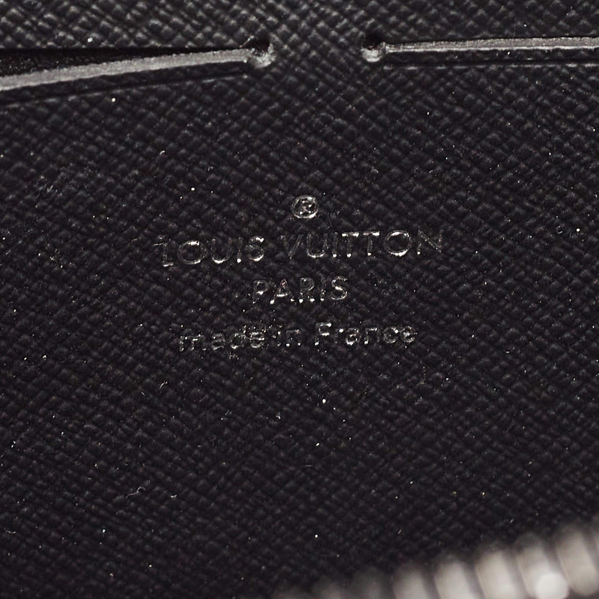 Louis Vuitton Monogram Eclipse Canvas Soft Trunk Wallet Crossbody Bag 3