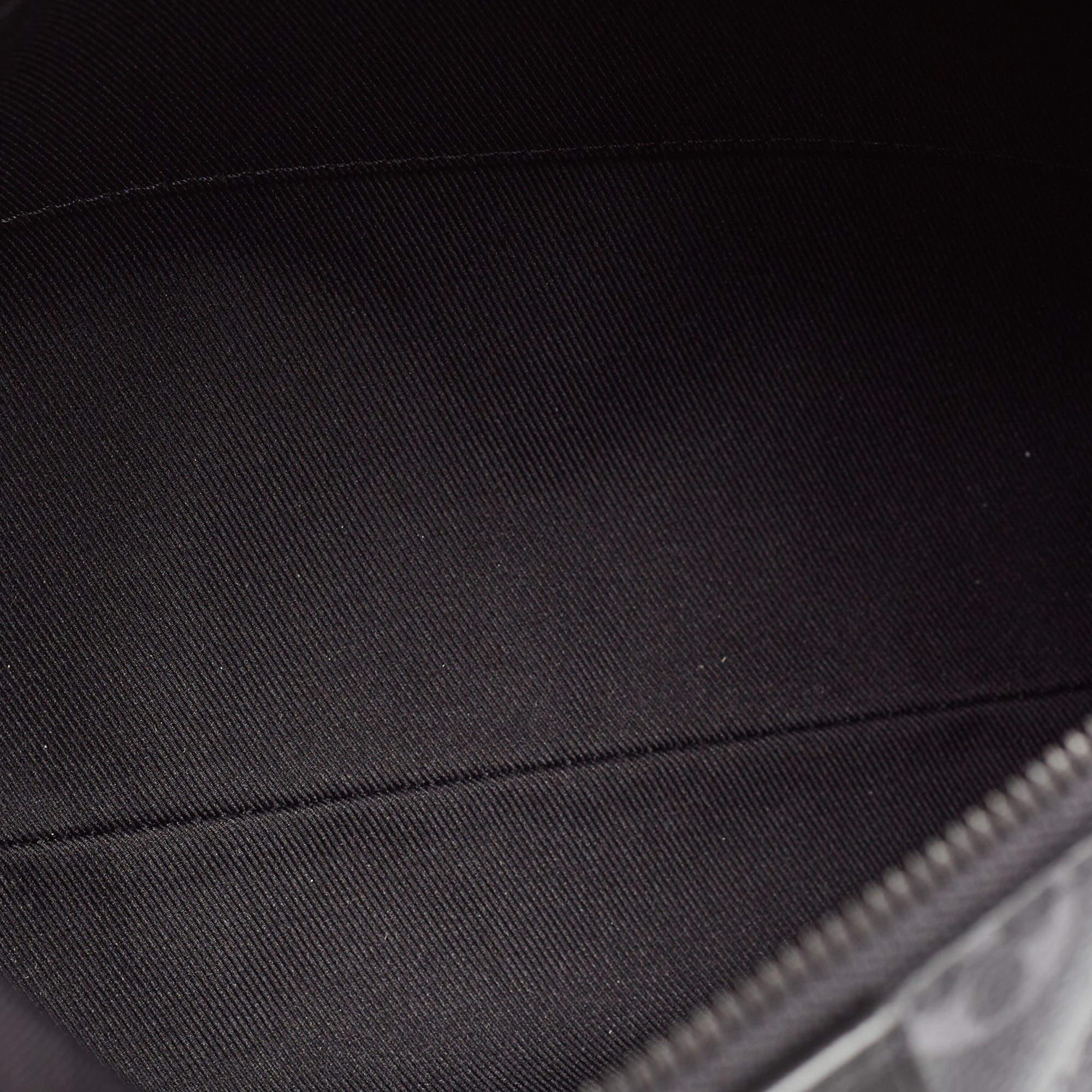 Louis Vuitton Monogram Eclipse Canvas Soul Trunk East West Bag For Sale 2