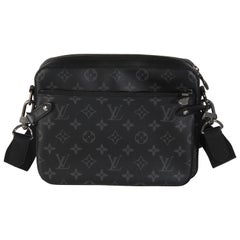 Louis Vuitton Monogram Eclipse Canvas Trio Messenger