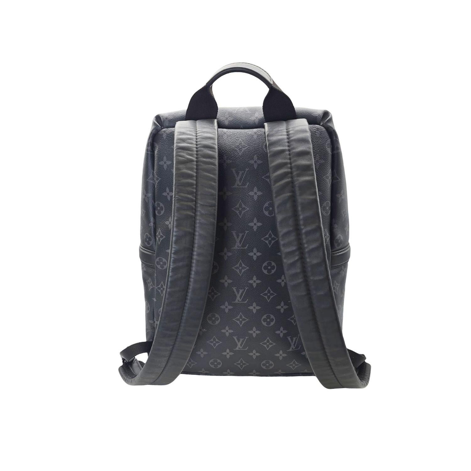 Noir Louis Vuitton - Sac à dos Eclipse Discovery PM avec monogramme en vente
