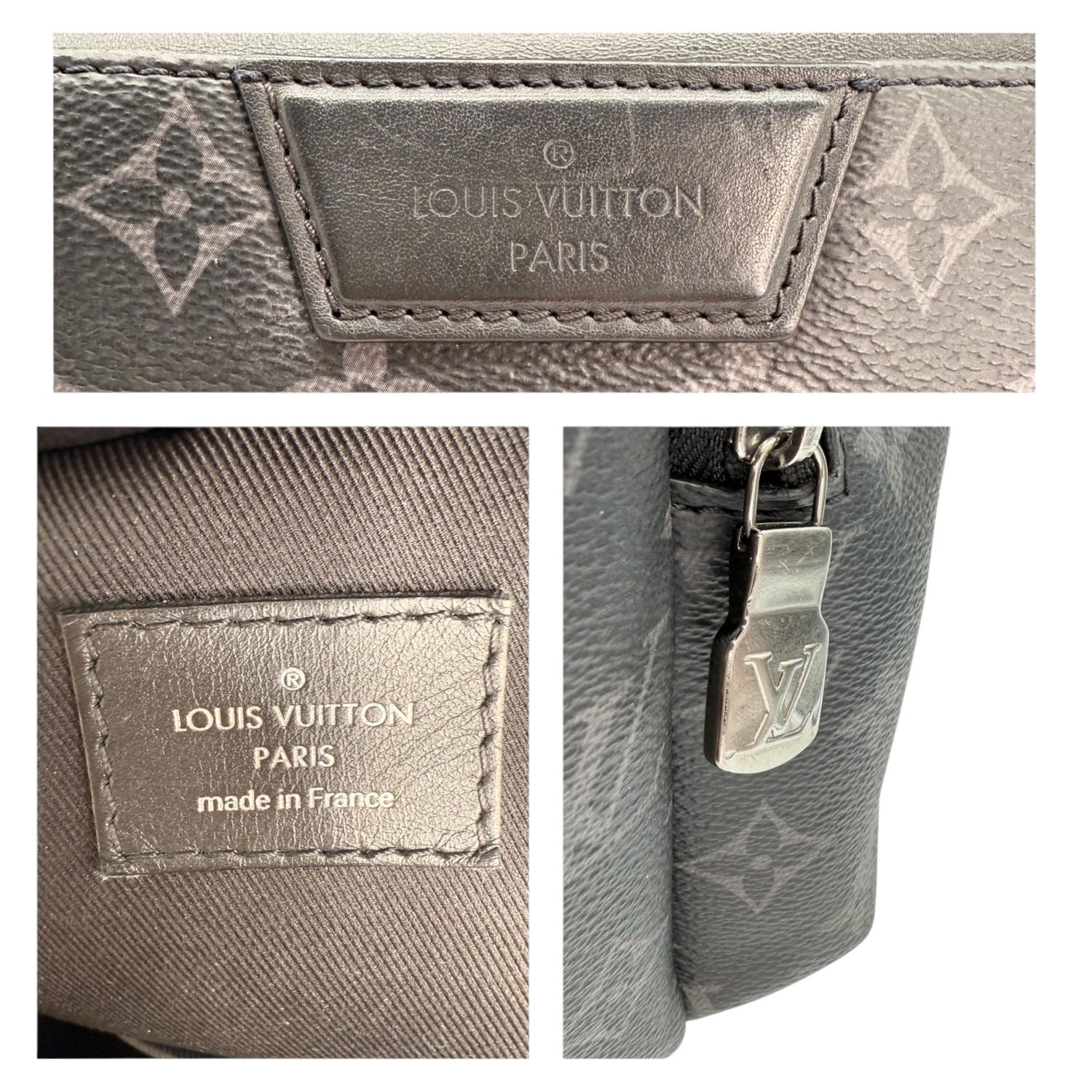 Louis Vuitton - Sac à dos Eclipse Discovery PM avec monogramme en vente 1