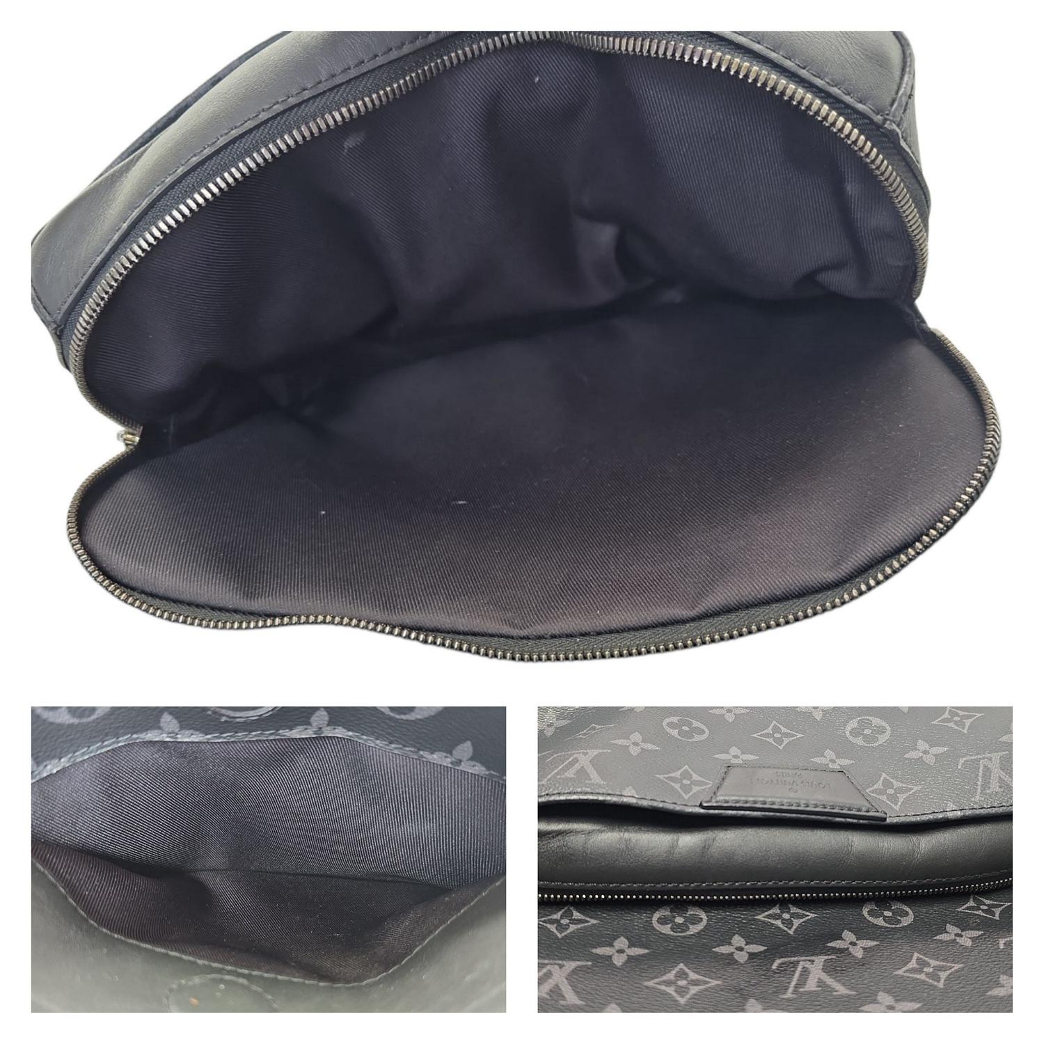 Louis Vuitton - Sac à dos Eclipse Discovery PM avec monogramme en vente 2
