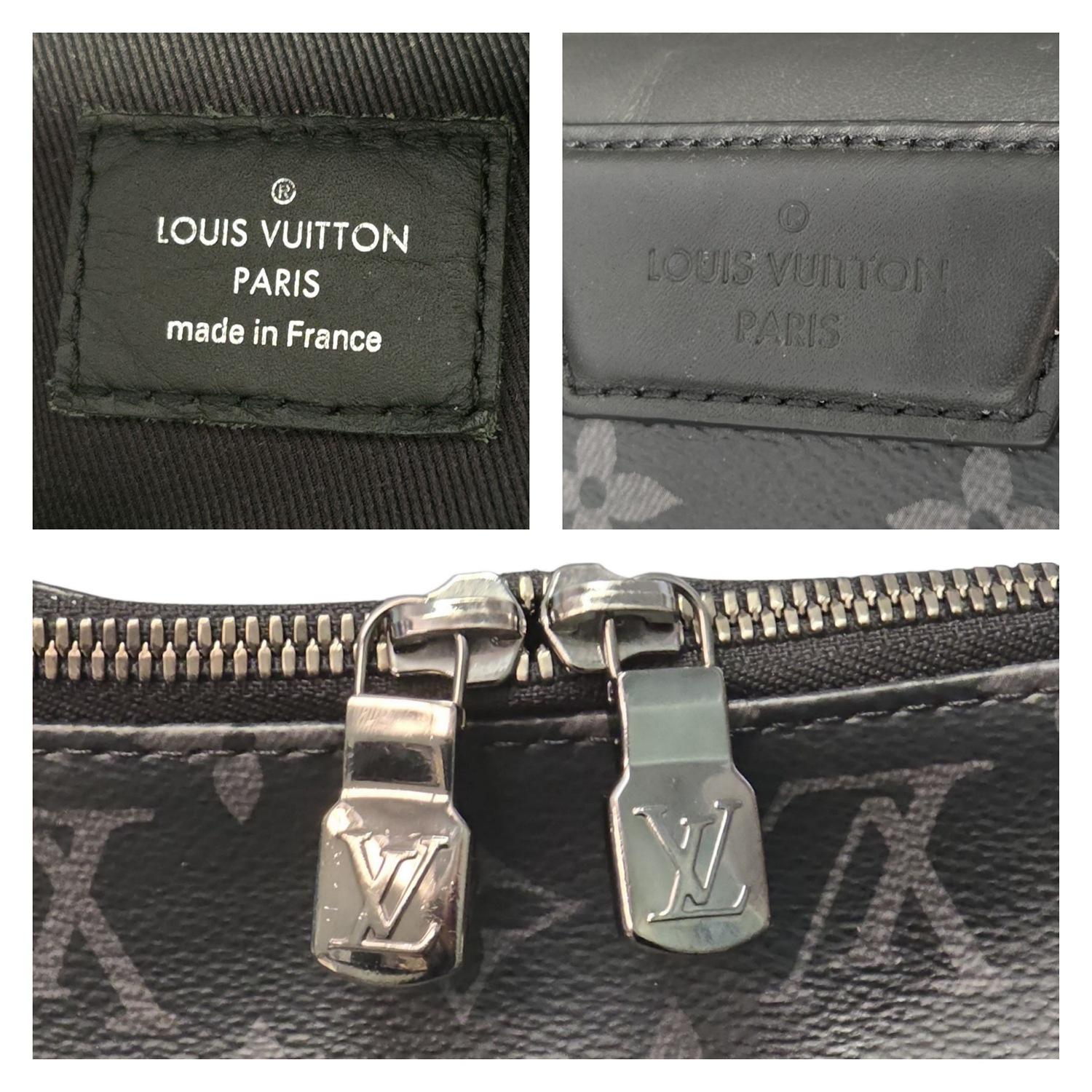 Louis Vuitton - Sac à dos Eclipse Discovery PM avec monogramme en vente 3