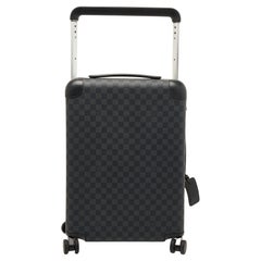 Louis Vuitton Monogram Eclipse Horizon 55 Suitcase at 1stDibs