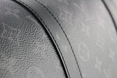 Louis Vuitton Monogram Eclipse Keepall Bandouliere 55 with Strap 1LVJ1227