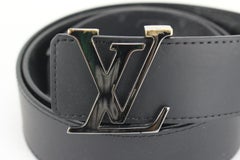 Louis Vuitton Monogram Eclipse LV Initiales 40MM Reversible Belt 35LK54S