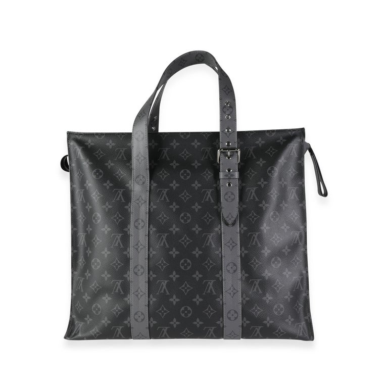 Louis Vuitton Monogram Eclipse and Monogram Eclipse Reverse New Cabas Zippe  GM For Sale at 1stDibs