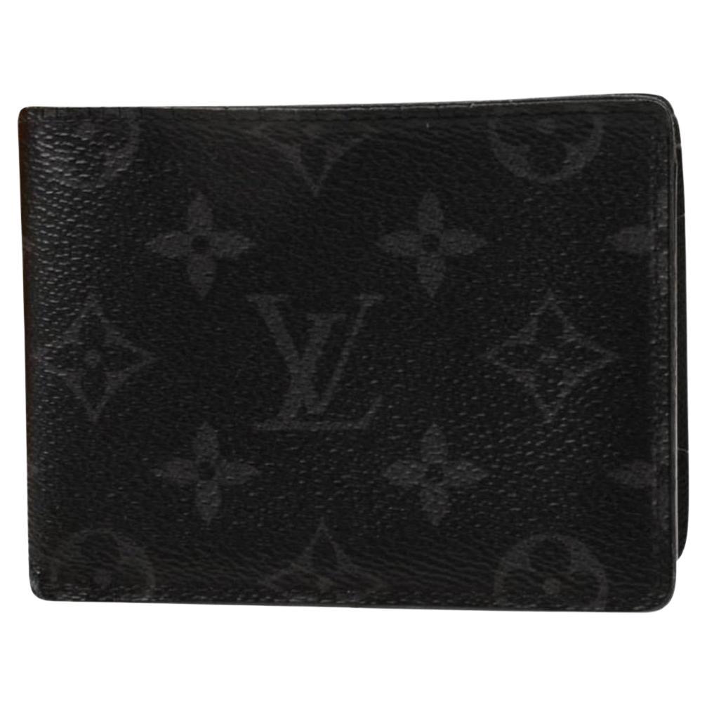 Louis Vuitton Monogram Eclipse Multiple Wallet Florin Slender 857904 at  1stDibs