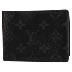Vintage Louis Vuitton Monogram Eclipse Multiple Wallet Florin Slender 857904