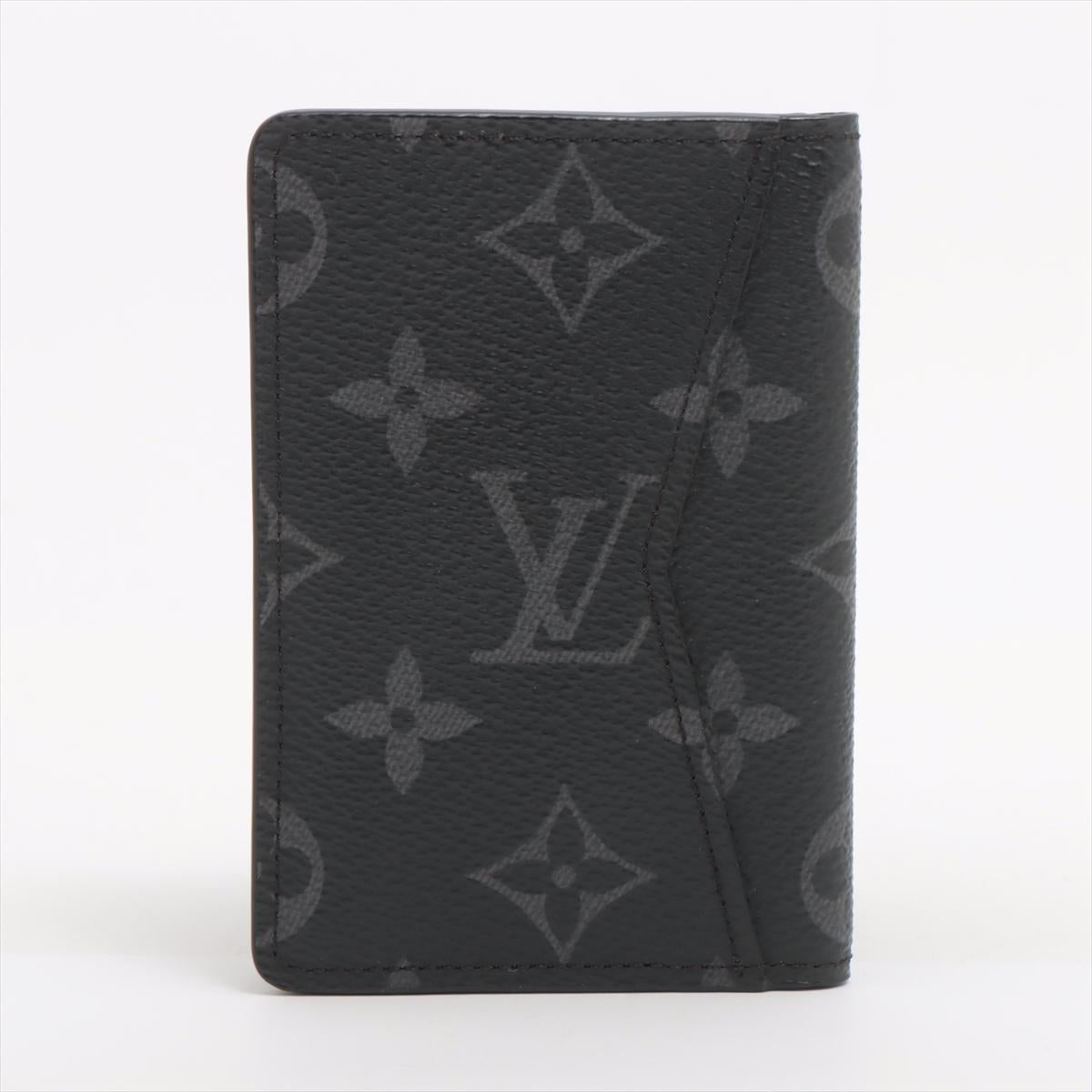 Black Louis Vuitton Monogram Eclipse Organizer de Poche
