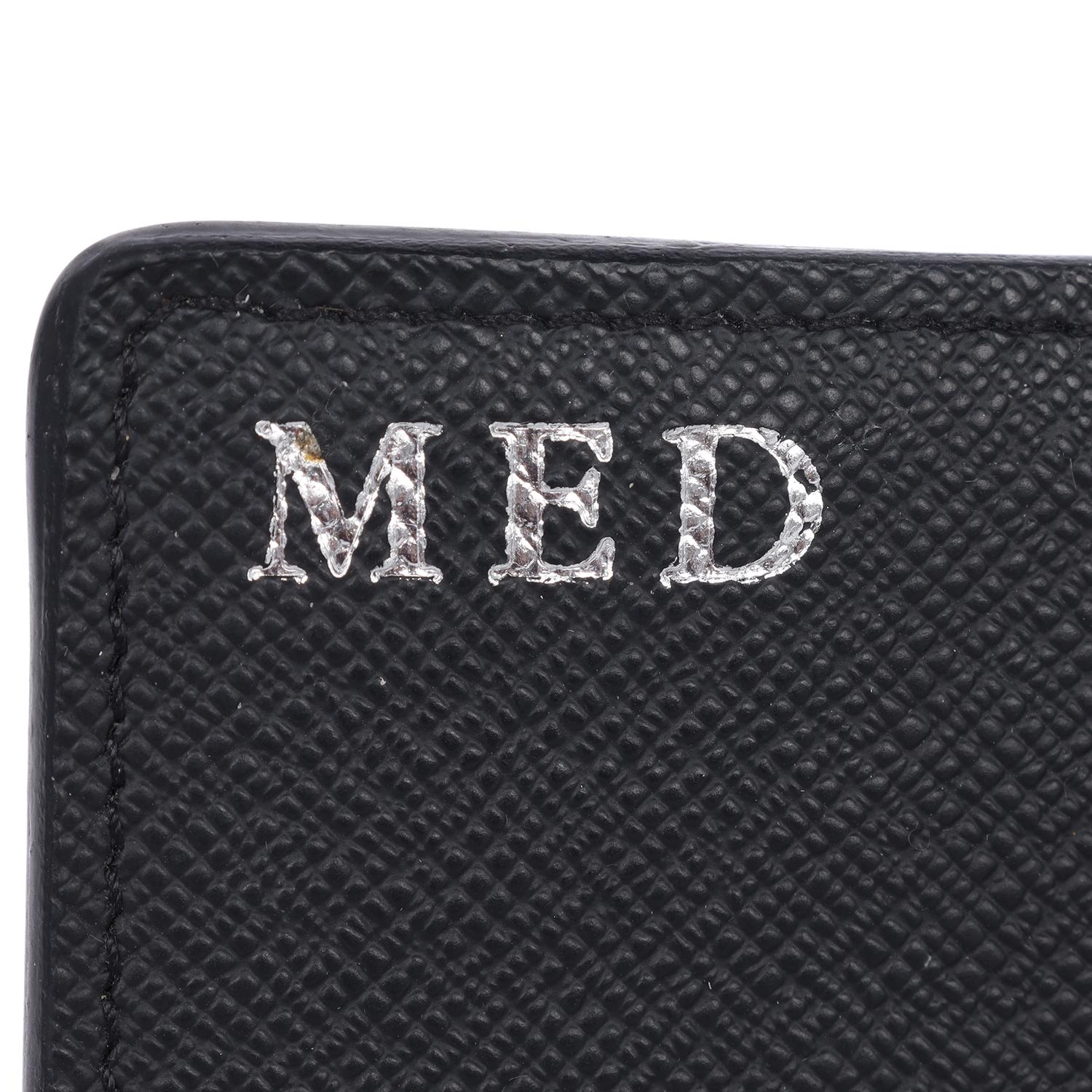 Louis Vuitton Monogram Eclipse Pocket Organizer Wallet Black Grey 11