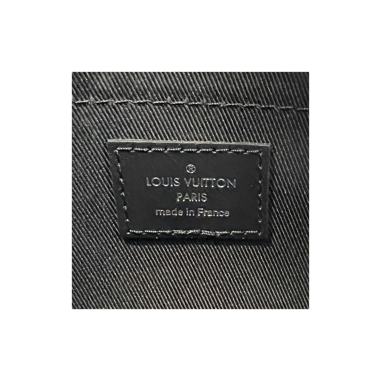 Louis Vuitton Monogram Eclipse Reverse Canvas City Keepall Bag 4