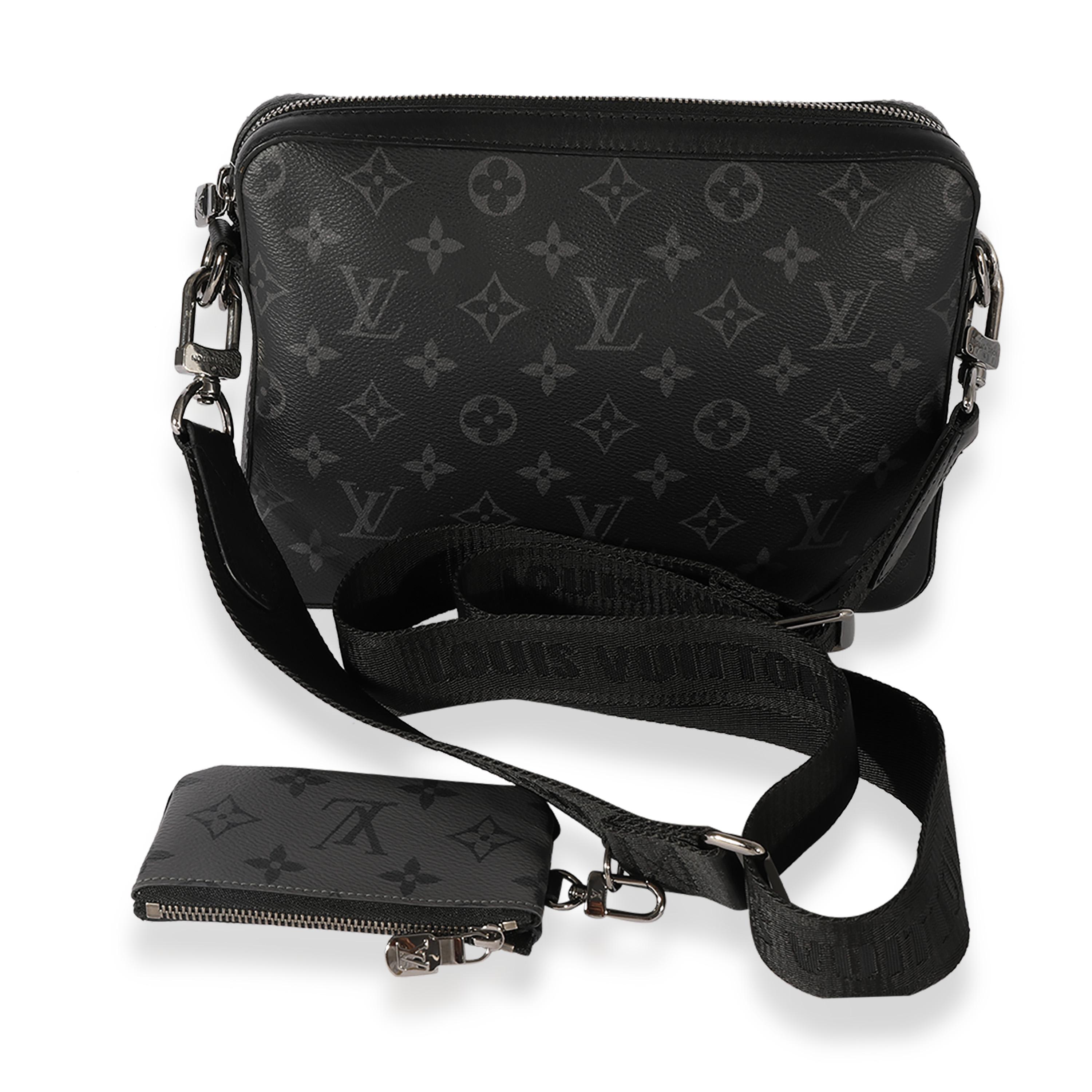 Louis Vuitton Monogram Eclipse Reverse Trio Messenger For Sale at