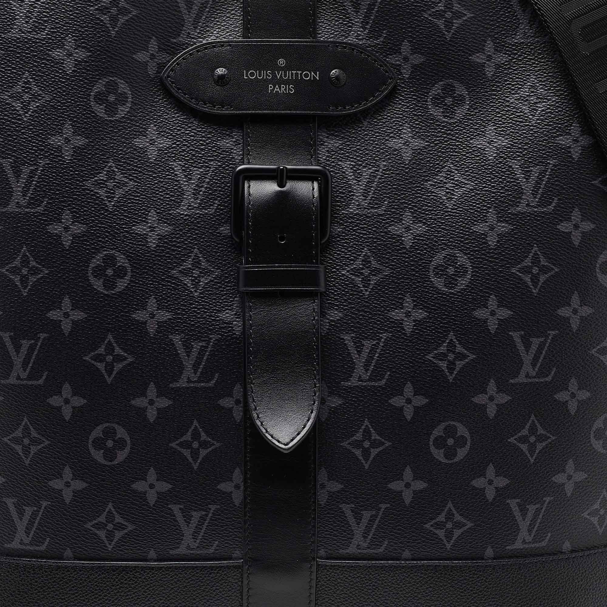 Sac cabas Eclipse Saumur avec monogramme Louis Vuitton Pour hommes en vente