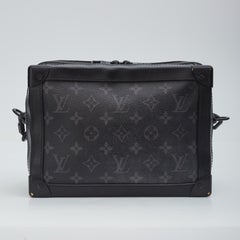 Louis Vuitton Monogram Eclipse Soft Trunk Shoulder Bag (2020) Black