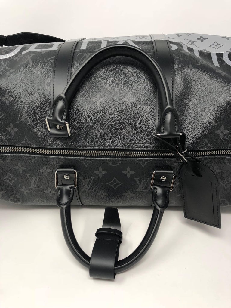 Louis Vuitton Limited Edition Monogramouflage Canvas Keepall 55 at 1stDibs