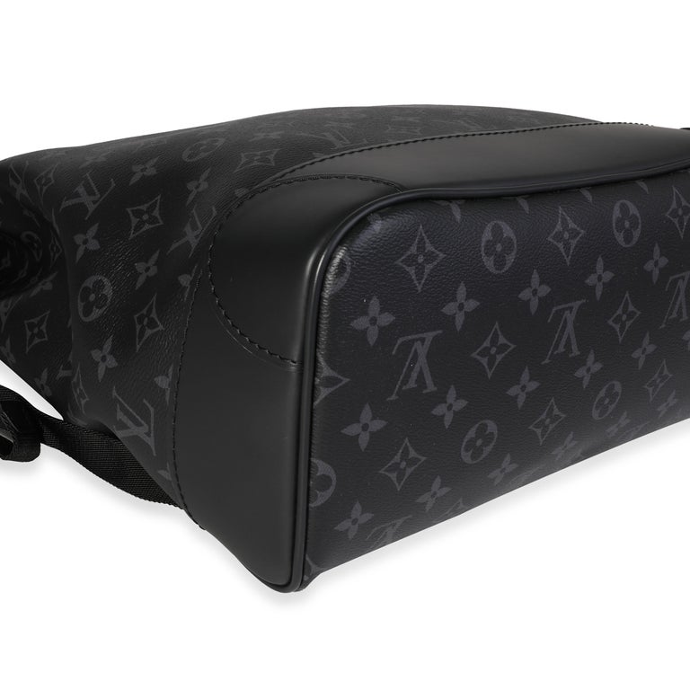 At Auction: Louis Vuitton, Louis Vuitton Steamer Backpack Monogram Eclipse  Canvas Black