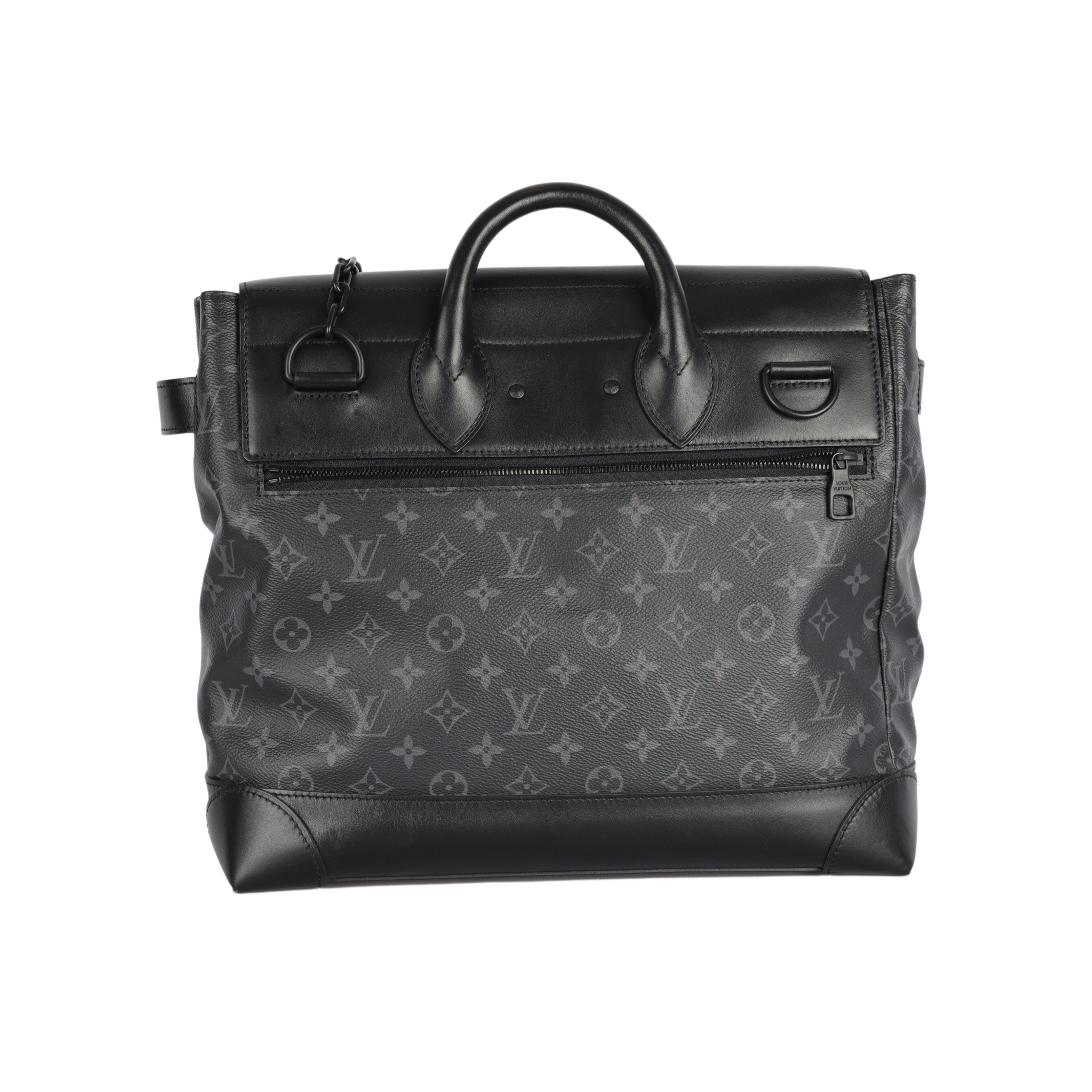  Louis Vuitton Monogram Eclipse Steamer In Excellent Condition For Sale In Milano, IT