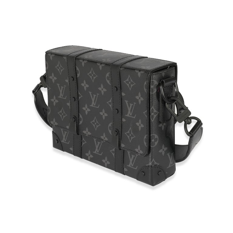Louis Vuitton Trunk Messenger Bag Limited Edition Monogram Pastel Noir PM  at 1stDibs