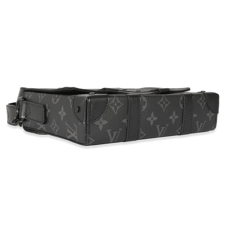 Louis Vuitton Mens Utility 35MM Belt Bag Sz 100 Monogram Eclipse
