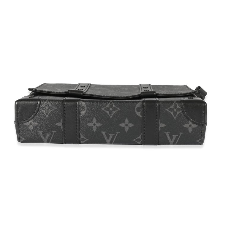 Louis Vuitton Monogram Eclipse Soft Trunk Wallet - Black Messenger